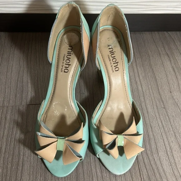 MIUCHA Genuine leather, Made in Brazil, Sz 8 (fits 8-8.5) - Picture 2 of 6